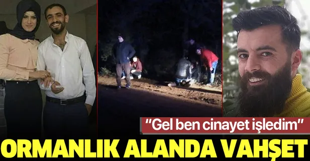 Arnavutköy'de dehşet: "Gel ben cinayet işledim"