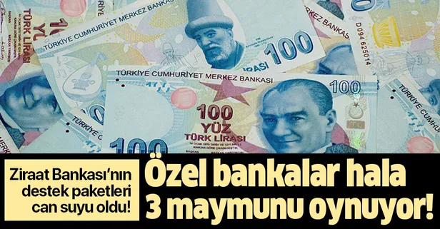Son dakika: Ziraat Bankası'nın destek paketi Kovid-19'a karşı sanayiciye can suyu oldu! Özel bankalardan hala ses yok