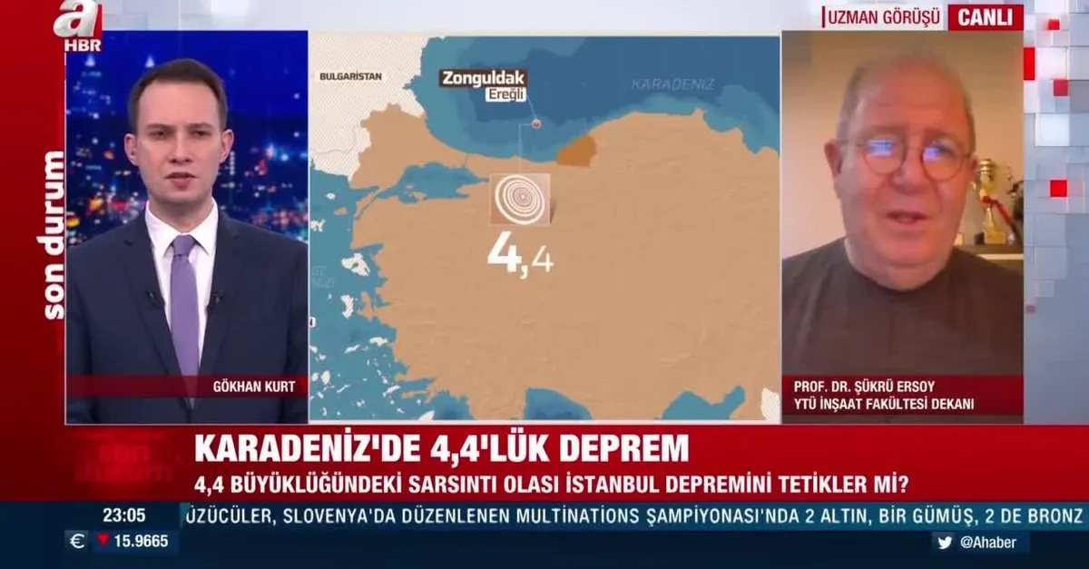 Karadeniz'deki 4,4'lük deprem olası İstanbul depremini tetikler mi? Prof. Dr. Şükrü Ersoy önemli açıklamalar