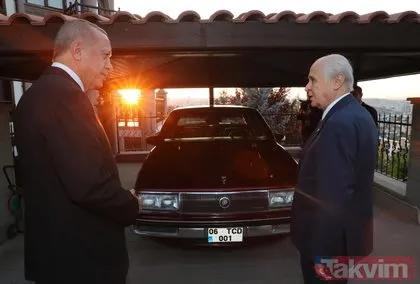 Bahçeli’den Başkan Erdoğan’a klasik otomobil sürprizi