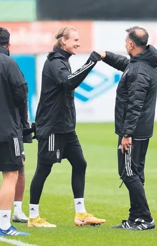 Beşiktaş'ta Vida sevinci