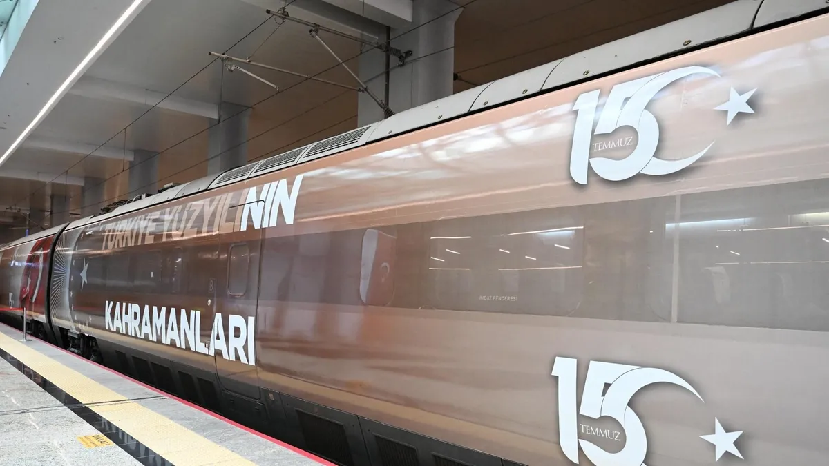 15 Temmuz Demokrasi ve Milli Birlik Treni yola çıkıyor! 56 bin kilometre 60 bin yolcu!