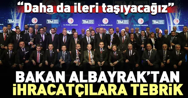 Bakan Berat Albayrak'tan ödül alan 500 hizmet ihracatçısına tebrik