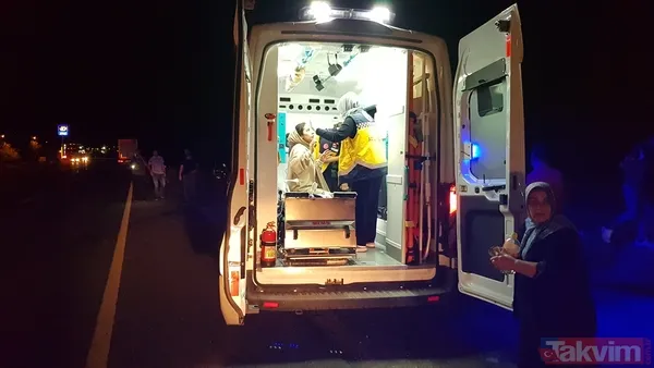 Erzincan-Erzurum kara yolunda feci kaza! 10 aylık bebek hayatını kaybetti, 7 yaralı... - 4