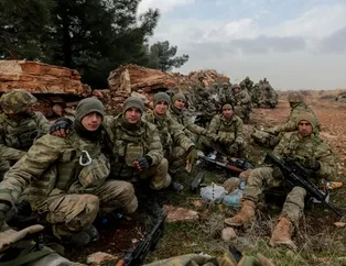 Mehmetçik cephede böyle görüntüledi