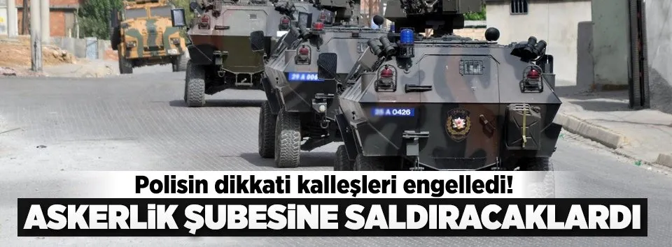 Saldırı hazırlığı yapan hainler yakalandı