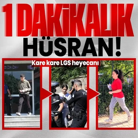 Kimliğini unuttu 1 dakika ile LGS’yi kaçırdı! İşte Türkiye genelinden LGS manzaraları | LGS cevap anahtarı ne zaman açıklanacak?