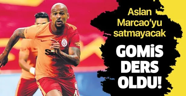 Galatasaray’a Gomis ders oldu Marcao satılmadı