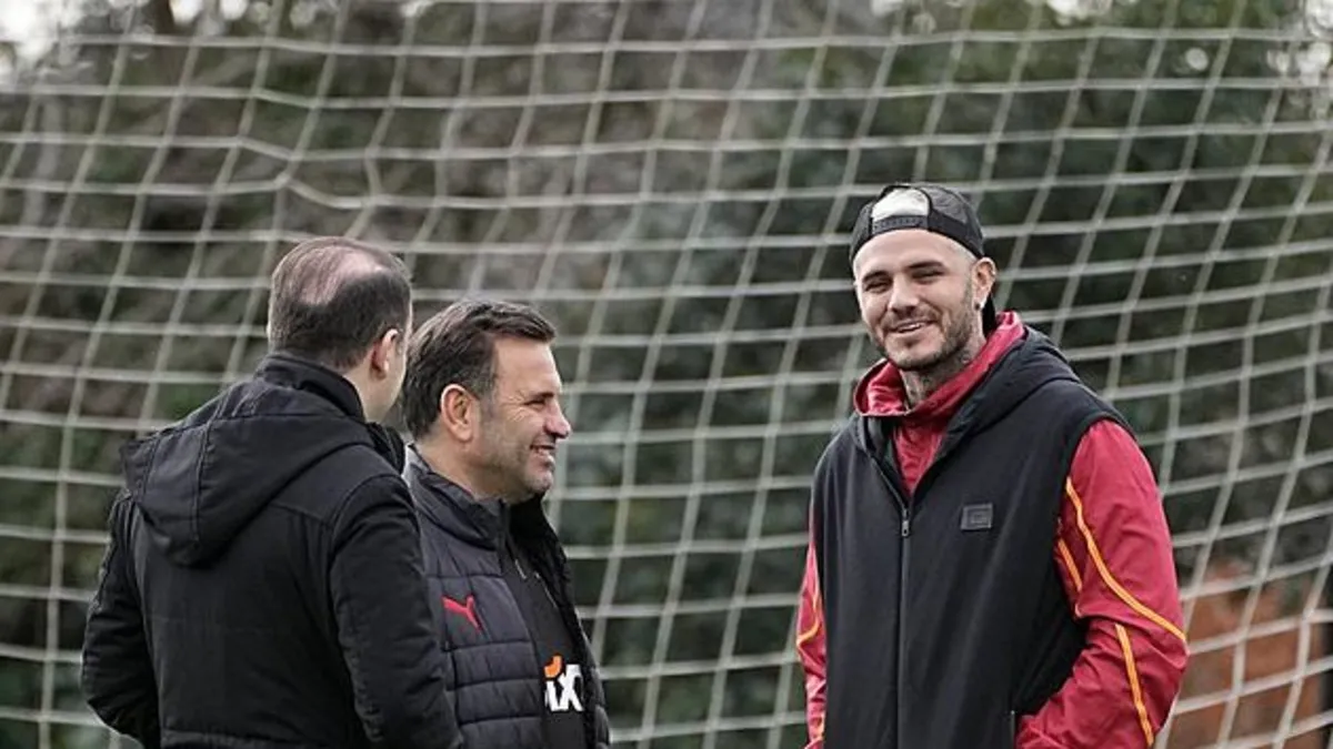 Mauro Icardi Florya'da