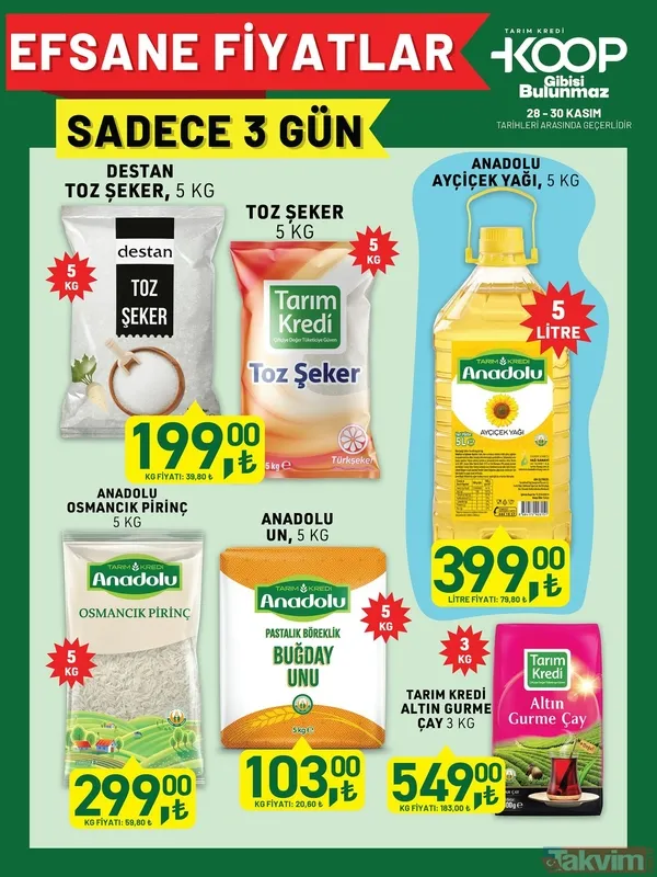 KOOP Market’te hafta sonu rüzgarı! 29-30 arasında çay, peynir, tavuk, temizlik ürünleri özel fiyatları - 4