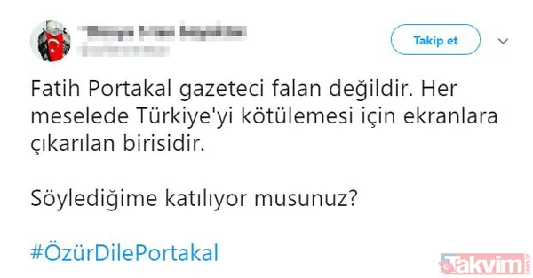 ABD'li Fox TV'nin sunucusu Fatih Portakal, Türkiye'yi emperyalistlikle suçladı! Küstah sözlerine tepki yağdı - 9