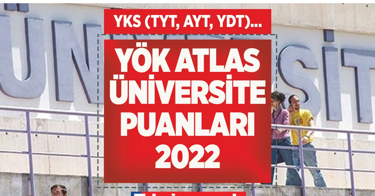 2022 YÖK ATLAS TYT-AYT üniversite TABAN PUANLARI-165, 185, 212, 246, 248, 330, 370, 400 puanla hangi üniversiteye girebilirim?