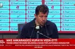 MKE Ankaragücü teknik direktörü Emre Belözoğlu: Hayat gibi futbolunda bazen adaleti yok