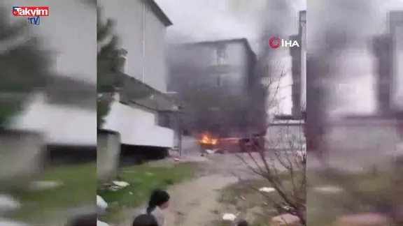 Tekirdağ'da 4 katlı binada patlama!