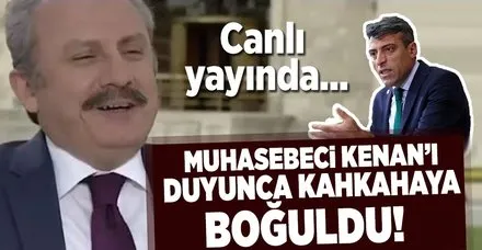AK Partili Şentop Muhasebeci Kenan'ı canlı yayında öğrenince kahkaha attı