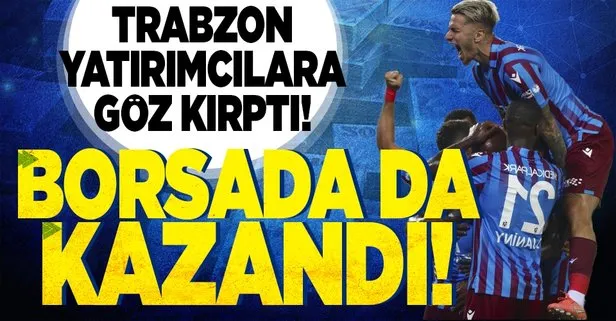 Son dakika: Hisse senetleri son 1 ayda yüzde 110 yükseldi! Trabzonspor borsanın en değerli spor kulübü