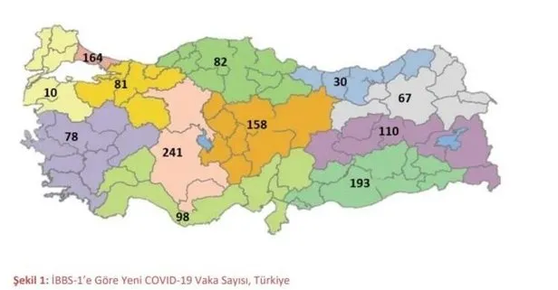 Güncel Korona tablosu! İl İl Türkiye Korona haritası! En çok vaka hangi ilde var?