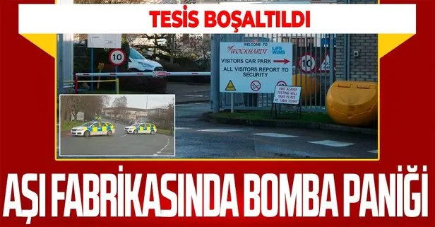 AstraZeneca fabrikasında hareketli dakikalar! Patlayıcı Uzmanları çağrıldı