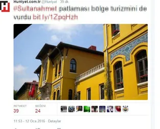 Hürriyet terör saldırısını fırsata çevirdi