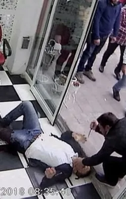 İstanbul'da değnekçi dehşeti