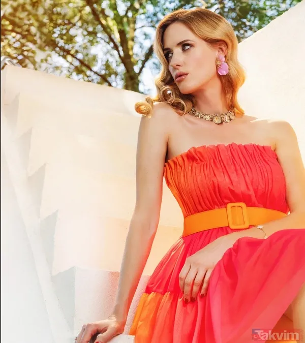 4 çocuk annesi Wilma Elles’ten podyumda bebekli mesai! - 1