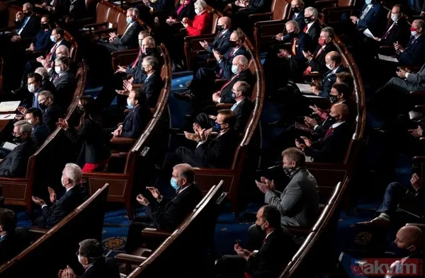 ABD'de 6 Ocak baskını! Protestocular Kongre binasına nasıl girdi? Son dakika görüntüleri şoke ediyor - 7