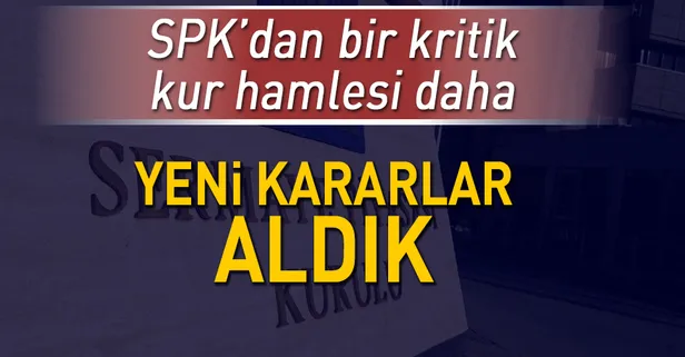 SPK, kaldıraç oranlarında düzenlemeye gitti