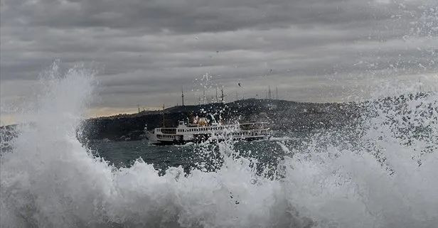 İstanbul’da vapur seferlerine lodos engeli! İşte iptal edilen seferler