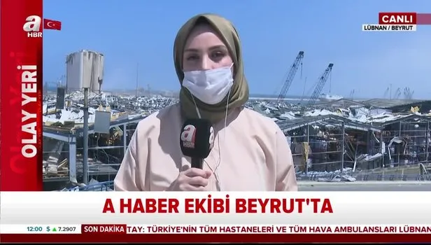 A Haber ekibi felaketin yaşandığı Beyrut’ta: Sağlam ev ve araç yok!
