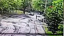 Üniversite kampüsünde başıboş sokak köpeği dehşeti! Otobüsten indi köpek sürüsünün saldırısına uğradı