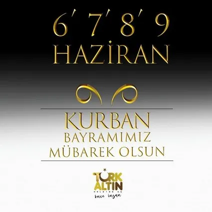 Koza Altın - Kurban Bayramı