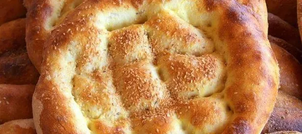 Bir parça pide 2 dilim ekmek