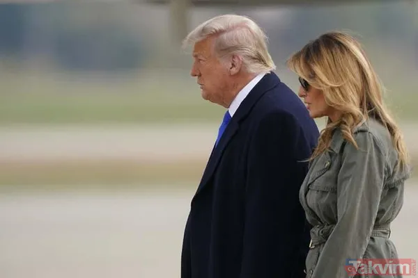 SON DAKİKA: Melania Trump ortaya çıktı! 2 bin dolarlık elbisesiyle Donald Trump'ı gölgede bıraktı - 15