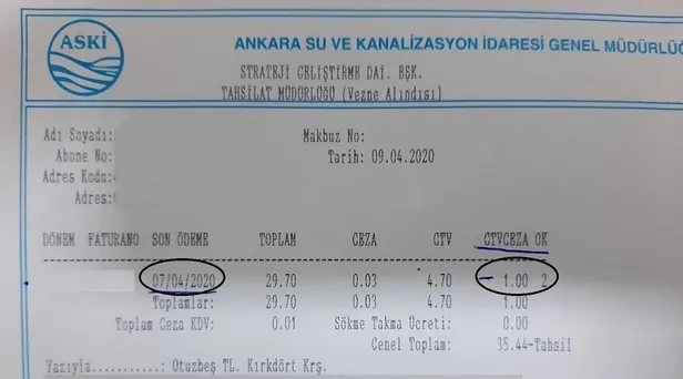 CHP'li Ankara Büyükşehir Belediyesi’ne bağlı ASKİ göndermediği faturaya ceza kesiyor!-1