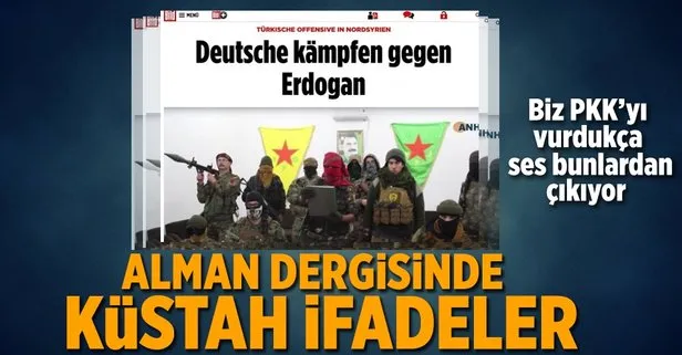 Alman Bild terörist YPGyi güzelliyor