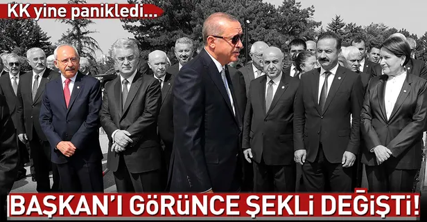 Erdoğan'ın elini her sıkan Kılıçdaroğlu yine şekilden şekile girdi!