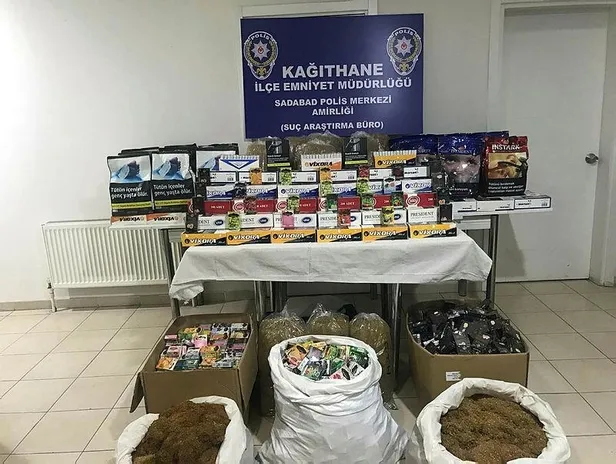 SON DAKİKA: İstanbul’da dev operasyon: 1.5 ton kaçak tütün ele geçirildi-2