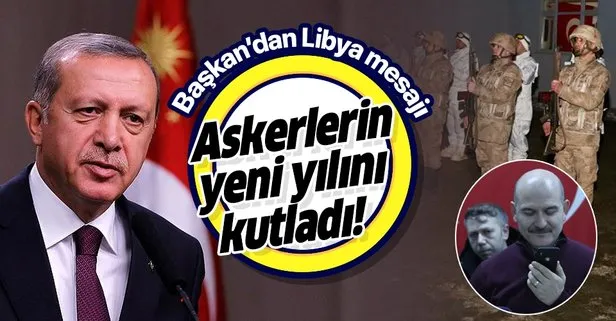 Başkan Erdoğan Hakkari’de görevli askerlerin yeni yılını kutladı