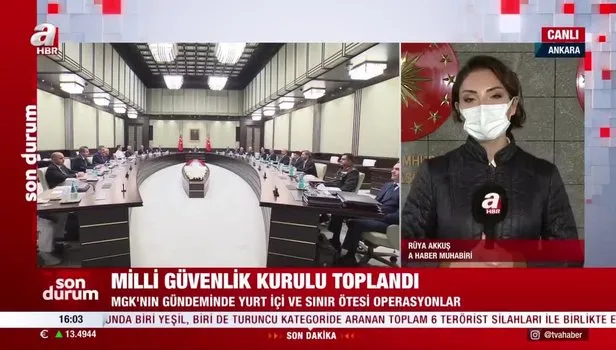 Milli Güvenlik Kurulu, Başkan Recep Tayyip Erdoğan liderliğinde toplandı! İşte masadaki konular...