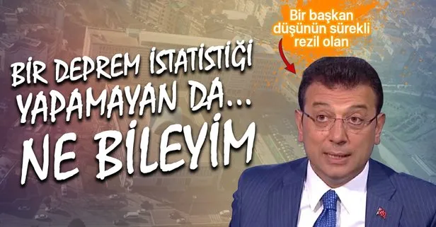 CHP’li İBB yine alay konusu oldu! İstanbul depremi için hazırlanan kitapçık gerçeklerle uyuşmuyor!