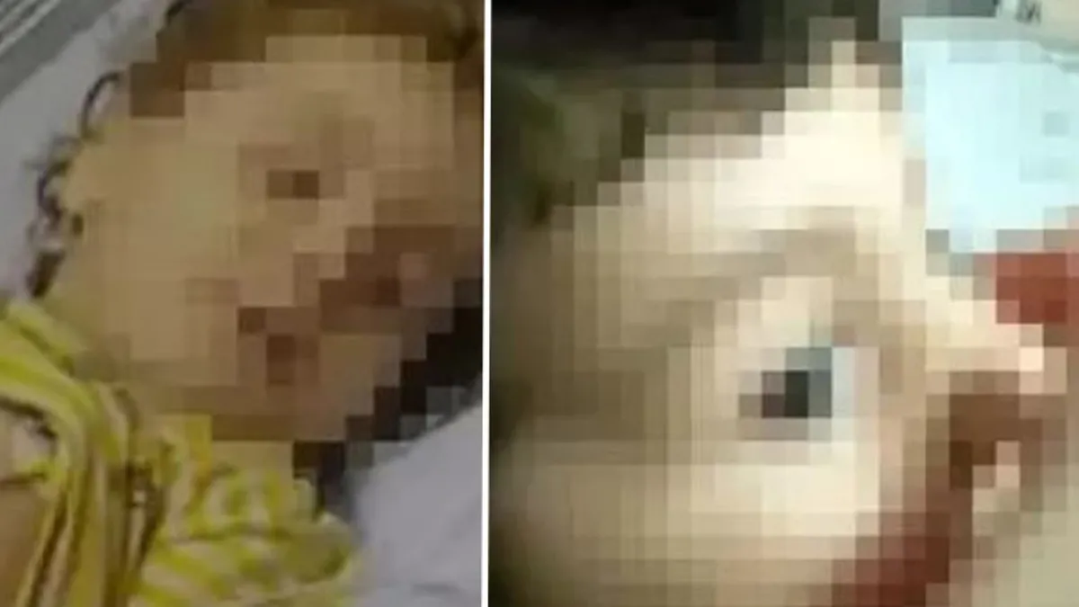 3 yaşındaki bebeğine sigara içirmişti!