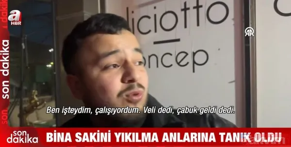 Konya'da çöken binadan sağ kurtuldu! Korku dolu anları anlattı! 3 gün önce yapılan uyarıya dikkat çekti - 2