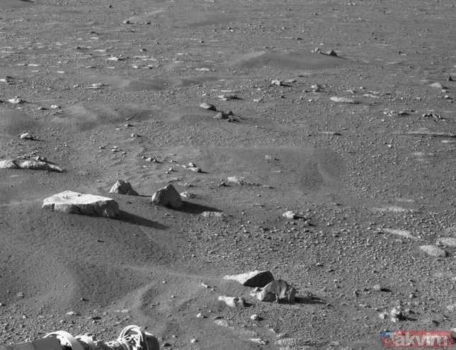 Mars'tan yeni görüntüler geldi! Perseverance Kızıl Gezegen'de yaşam belirtileri arıyor
