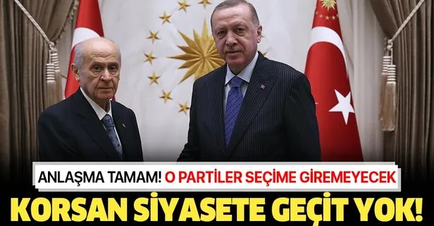 Korsan siyasete geçit verilmeyecek!