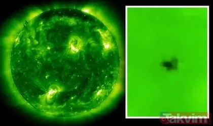 NASA Güneş yörüngesinden dünyayı şaşırtan o fotoğrafları paylaştı! Film montajı değil, UFO...