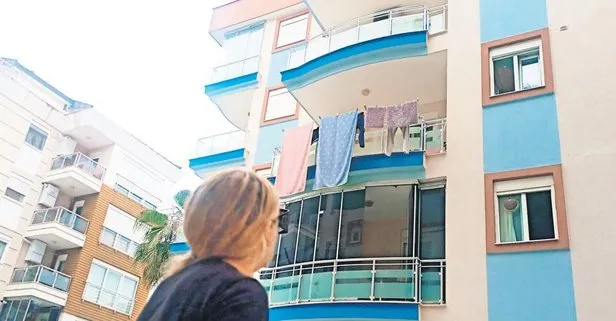 Kiracı dublekste kendisi sokakta