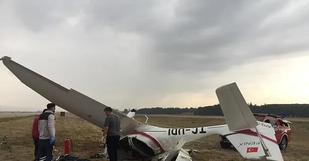 Bursa’da eğitim uçağı düştü! Acı haber: İki pilot öldü