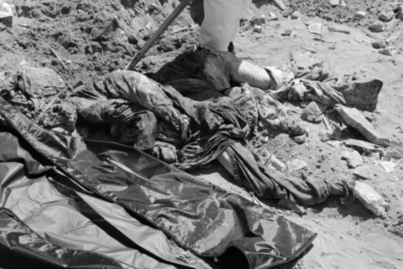 Gazze'de siyonist soykırım: Şifa Hastanesinde bulunan üçüncü toplu mezardan 49 ceset çıkarıldı-3