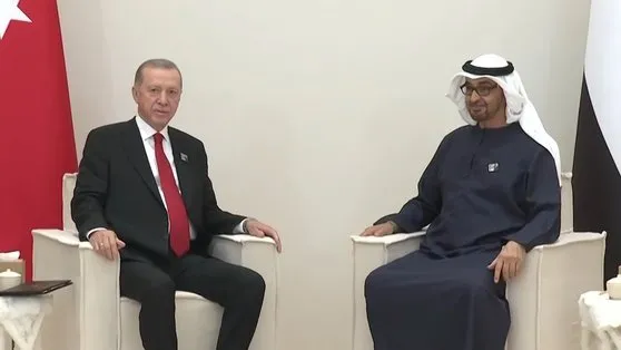 Başkan Erdoğan’dan BAE Devlet Başkanı Nahyan’a geçmiş olsun telefonu | SEL FELAKETİ