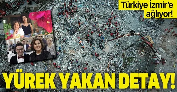 İzmir depreminden yürek yakan detay!